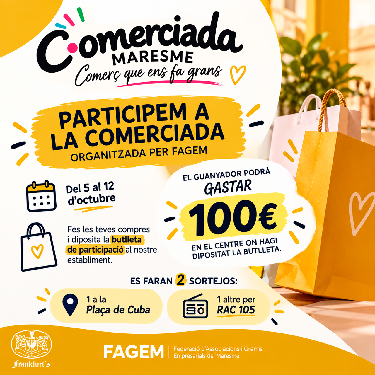comerciada-maresme-2026-sorteig-100-euros-frankfurts-riera